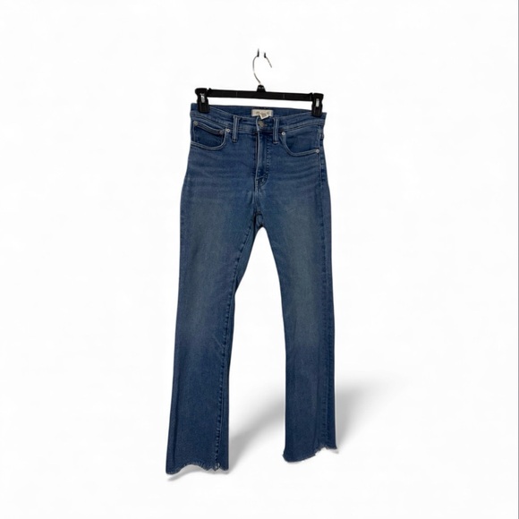 Madewell Women's Straight Leg Blue Jeans - Picture 1 of 8